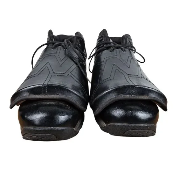 New Balance 460 Men's Size 12 4E Lace Up Black Baseball Umpire Sneakers